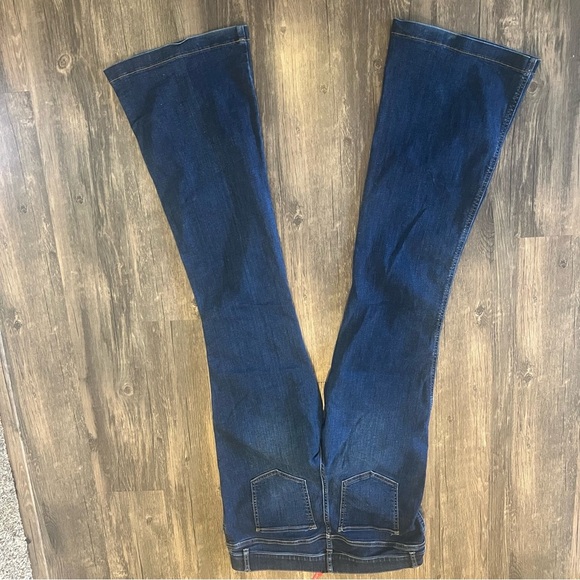 SPANX Classic Blue Flare Jeans - Picture 2 of 6